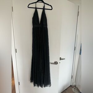 Gown with lace and sparkles